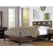 Riva Full-size Platform Bed in Chocolate Brown - Modus RV26F4