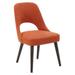 INK+IVY Nola Dining Chair (set of 2) in Orange/Dark Brown - Olliix II100-0117