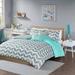 Intelligent Design Nadia Full/Queen Comforter Set in Teal - Olliix ID10-232