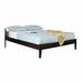 Nevis Twin Size Simple Platform Bed in Espresso - Modus SP23F3