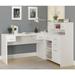 Computer Desk / Home Office / Corner / Left / Right Set-Up / Storage Drawers / L Shape / Work / Laptop / Laminate / White / Contemporary / Modern - Monarch Specialties I 7028