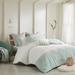 Urban Habitat Myla Full/Queen 7 Piece Cotton Jaquard Duvet Cover Set in Ivory - Olliix UH12-0225