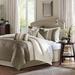 Madison Park Amherst Full 7 Piece Comforter Set in Natural - Olliix MP10-2586