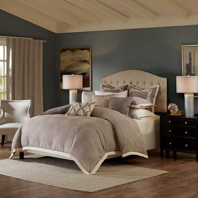 Madison Park Signature Shades of Grey Queen Comforter Set in Grey - Olliix MPS10-257