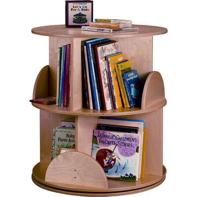 Two Level Carousel Book Stand - Whitney Brothers WB0502R