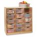 15 Tray Storage Cabinet - Whitney Brothers WB0915T