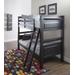 Beckett Bunk Bed - Black - Powell Furniture D1028Y16B