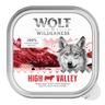 Wolf of Wilderness Adult 6 x 300 g umido per cane - High Valley - Manzo