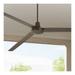 84 Casa Vieja Modern Industrial 3 Blade Indoor Outdoor Ceiling Fan with Remote Control Oil Rubbed Bronze Damp Rated Patio Exterior Porch Gazebo Barn