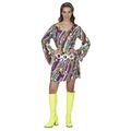 Andrea Moden - Kostüm Retro-Kleid, Damen, Hippie, 70er, Mottoparty, Karneval