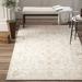 White 60 x 0.5 in Area Rug - Ophelia & Co. Mancuso Floral Beige Area Rug Polyester/Microfiber | 60 W x 0.5 D in | Wayfair