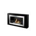 BioFlame Recessed Wall Mounted Bio-Ethanol Fireplace, Stainless Steel in Gray | 23.8 H x 45.25 W x 6.75 D in | Wayfair Lorenzo-RC