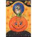 Toland Home Garden Owl-kin 2-Sided Polyester 18 x 12.5 in. Garden Flag in Black/Orange | 18 H x 12.5 W in | Wayfair 1110500