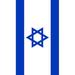 Toland Home Garden Flag of Israel 2-Sided Polyester 18 x 12.5 in. Garden Flag in Blue | 18 H x 12.5 W in | Wayfair 1110641