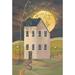 Toland Home Garden Spooky Hollow House 28 x 40 inch House Flag, Polyester in Brown/Gray | 40 H x 28 W in | Wayfair 1010010