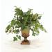 Distinctive Designs Mountain Ivy, Fern Desk Top Plant in Urn Metal | 16 H x 15 W x 14 D in | Wayfair 2428