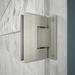DreamLine Unidoor 23" W x 72" H Hinged Frameless Shower Door Tempered Glass in Gray | 72 H x 23 W in | Wayfair SHDR-20237210F-04