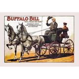 Buyenlarge Buffalo Bill: Still Holds the Reins Vintage Advertisement in Gray/Yellow | 44 H x 66 W x 1.5 D in | Wayfair 0-587-02916-1C4466