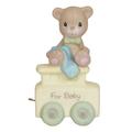 Precious Moments “May Your Birthday Be Warm” Baby Figurine Porcelain/Ceramic | 3 H x 2 W x 2 D in | Wayfair 142020