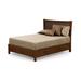 Copeland Furniture Berkeley Solid Wood Platform Bed Wood in Brown/Red | 52 H x 58.25 W x 80 D in | Wayfair 1-BER-13-43-STOR