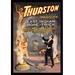 Buyenlarge 'East Indian Rope Trick: Thurston the Famous Magician' by Strobridge Vintage Advertisement in Black/Gray/Yellow | Wayfair