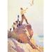 Buyenlarge 'The Courier of the Air' by N.C. Wyeth Painting Print in Brown | 36 H x 24 W x 1.5 D in | Wayfair 0-587-05611-8C2436