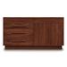 Copeland Furniture Moduluxe 5 Drawer 66.125" W Solid Wood Combo Dresser Wood in Red, Size 35.0 H x 66.125 W x 18.0 D in | Wayfair 4-MOD-71-33
