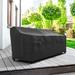 Arlmont & Co. Weatherproof Protector Breathable Patio Sofa Cover in Black | 32.5 H x 88 W x 31 D in | Wayfair FRPK2004 44228209