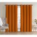 Charlton Home® Karn Hotel Solid Blackout Thermal Grommet Curtain Panels Polyester in Brown | 90 H in | Wayfair 23BEB722656D40B096142E8DE5C97A0A