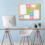 Latitude Run® Cork Board Wall Mounted Dry Erase Board Cork | 20 H x 30 W x 0.75 D in | Wayfair LDER1160 41549232