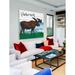 Marmont Hill 'Vancouver Moose' by Molly Rosner Painting Print on White Wood Metal in Brown | 40 H x 40 W x 1.5 D in | Wayfair MH-MOLROS-43-WW-40