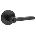 Kwikset Halifax Keyed Door Lever w/ Round Rosette & SmartKey® in Brown | 7.4 H x 6.1 W in | Wayfair 156HFL RDT 11P SMT