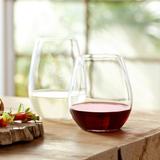 Libbey Signature-Kentfield Stemless Red Wine Glasses Glass | 4.3 H x 3.8 W in | Wayfair 9017/NL