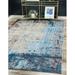 Blue/Gray 26 x 0.33 in Area Rug - Jill Zarin Downtown Abstract Area Rug Polyester | 26 W x 0.33 D in | Wayfair 3141013