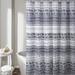 Union Rustic Kinsleigh 100% Cotton Single Shower Curtain 100% Cotton in Gray/Blue | 72 H x 72 W in | Wayfair 6D377C93D252477C9A2BA22471462E33