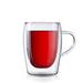 Latitude Run® Jorryn 10 Oz. Double-Wall Coffee Mug Glass in Brown | 4.5 H x 3.2 W in | Wayfair MNTP2316 41973685