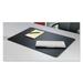 Symple Stuff Satin Desk Pad Plastic in Black | 24 W x 17 D in | Wayfair SYPL3495 42477719