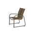 Tropitone Millennia EZ Span™ Stacking Patio Dining Chair in Brown | 35 H x 26.5 W x 26 D in | Wayfair 9525RB_MOC_ABR