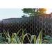 Veradek Screen Series Black Plastic Block Pattern Screen Set | 76 H x 45 W x 19.75 D in | Wayfair SCVBLOB-S