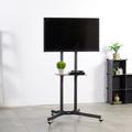 Vivo Mobile TV Cart, Metal in Black | 67.375 H x 35.25 W in | Wayfair STAND-TV03E