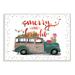 The Holiday Aisle® 'Holiday Merry & Bright Station Wagon Car w/ Tree & Gifts' Graphic Art Print Wood in Brown | 10 H x 15 W x 0.5 D in | Wayfair