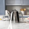 Ivy Bronx Cox 1.06 Qt. Teapot w/ Infuser Stainless Steel/Aluminum in Gray | 6.75 H x 5.13 W x 7.25 D in | Wayfair WDLN3087 42971288