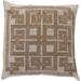 World Menagerie Lamoureux Linen Pillow Cover in Gray/Brown | 18 H x 18 W x 1 D in | Wayfair 51C7A782B9AA4D73ACF787D30F676A1A