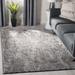 Gray 96 x 0.47 in Indoor Area Rug - Wrought Studio™ Kauffman Abstract Black/Light Area Rug | 96 W x 0.47 D in | Wayfair