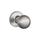 Schlage Corona Single Dummy Knob Non-Turning Lock, Stainless Steel in Gray | 2.68 H x 3.03 W x 2.6 D in | Wayfair J170CNA630