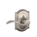 Schlage Accent Lever w/ Camelot Trim Non-Turning Lock in Gray | 5.1 H x 4 W x 2.3 D in | Wayfair F170ACC620RCA