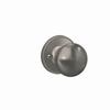 Schlage Stratus Knob Non-Turning Lock in Gray | 2.68 H x 3.03 W x 2.6 D in | Wayfair J170STR619