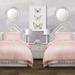 Reyna Comforter Blush 3Pc Set Full/Queen - Lush Decor 16T002997