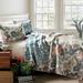 Sydney Quilt Green/Blue 3Pc Set Full/Queen - Lush Decor C24027Q14-000