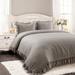 Reyna Comforter Gray 3Pc Set King - Lush Decor 16T002162